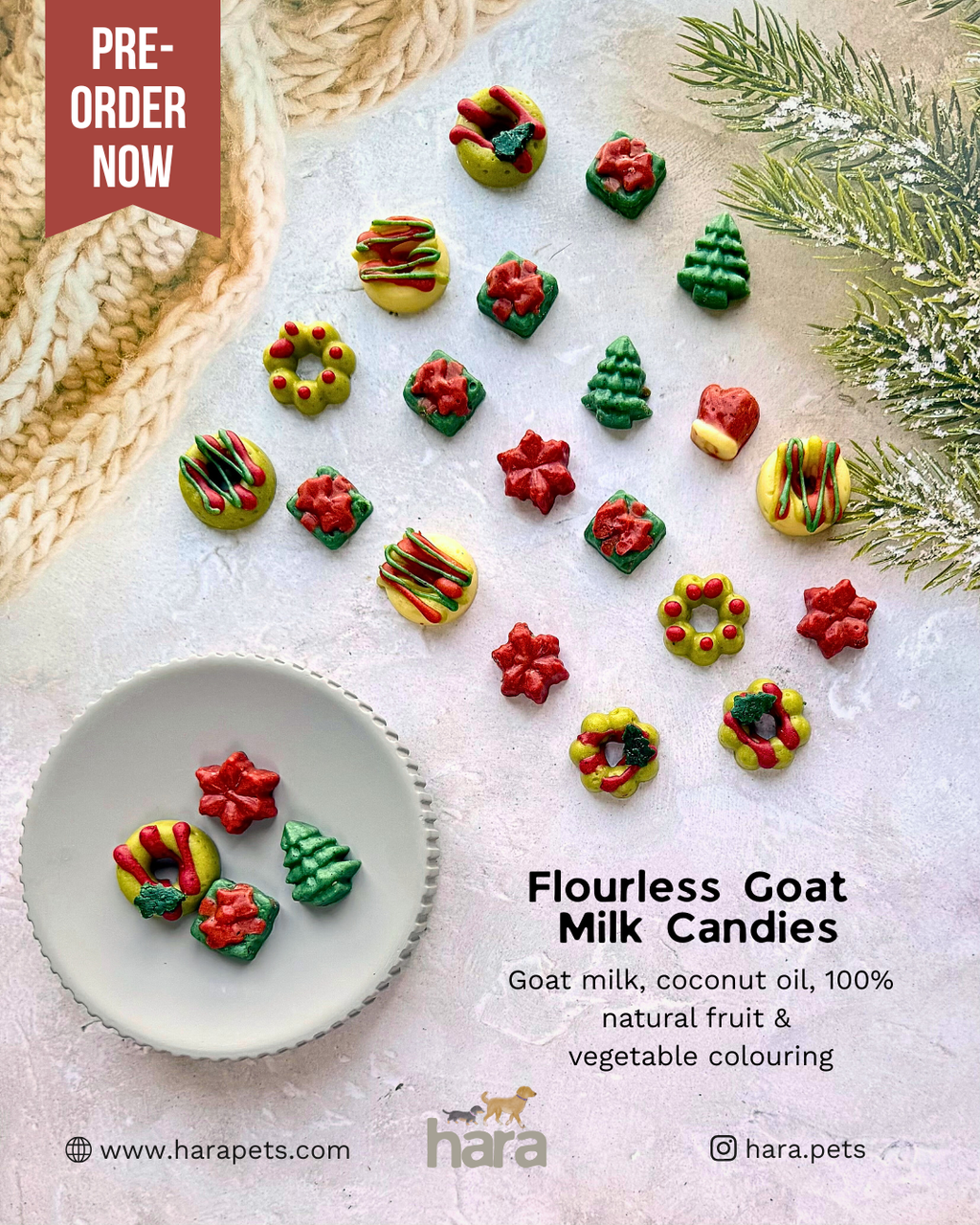 Flourless Goat Milk Candies