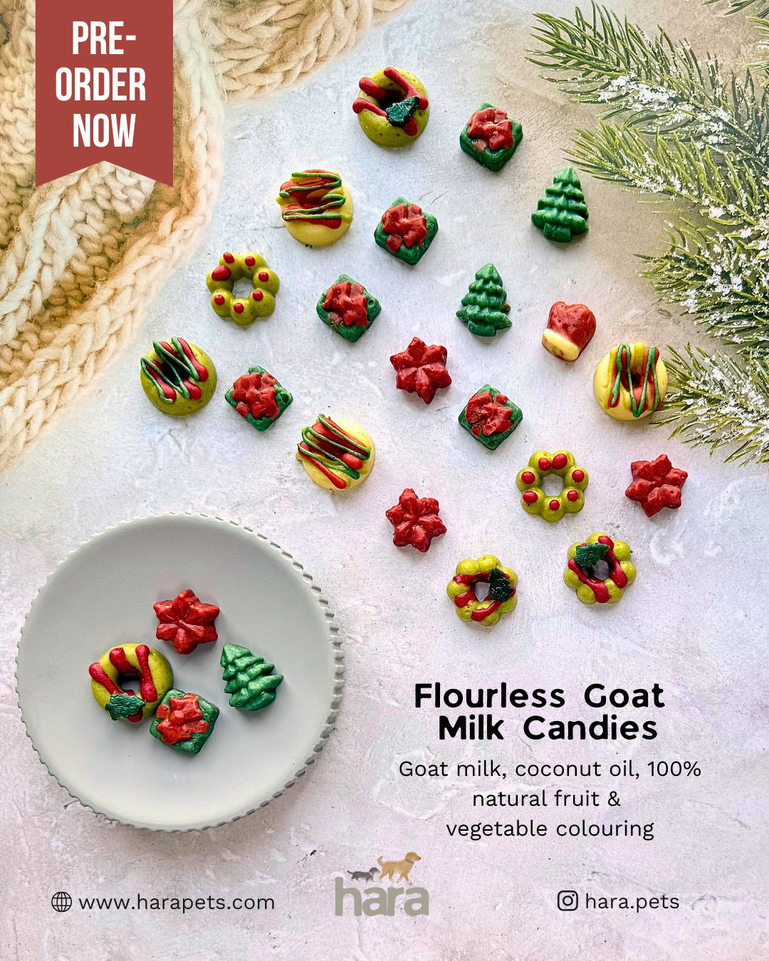 Flourless Goat Milk Candies