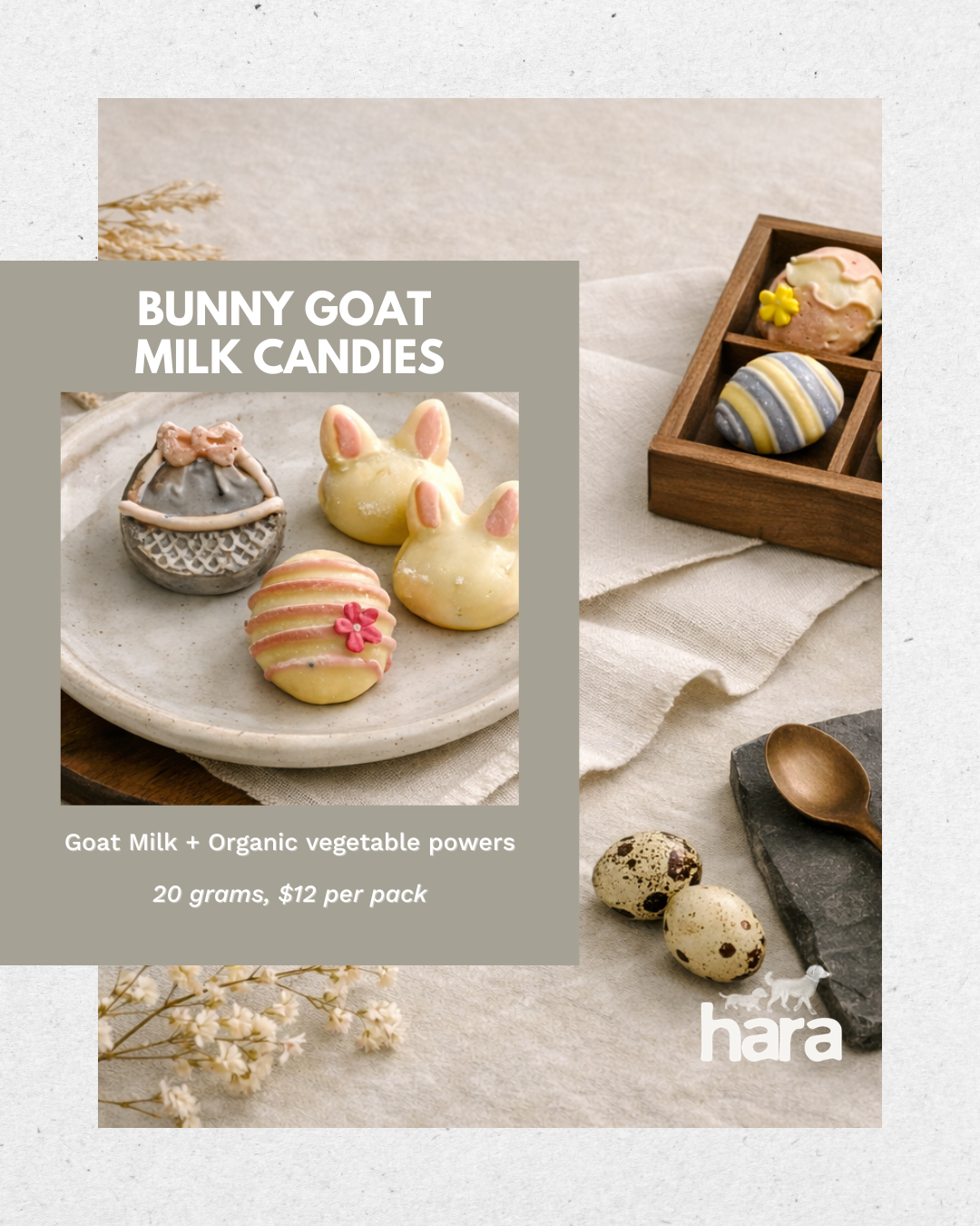 Bunny Goat Milk Candies