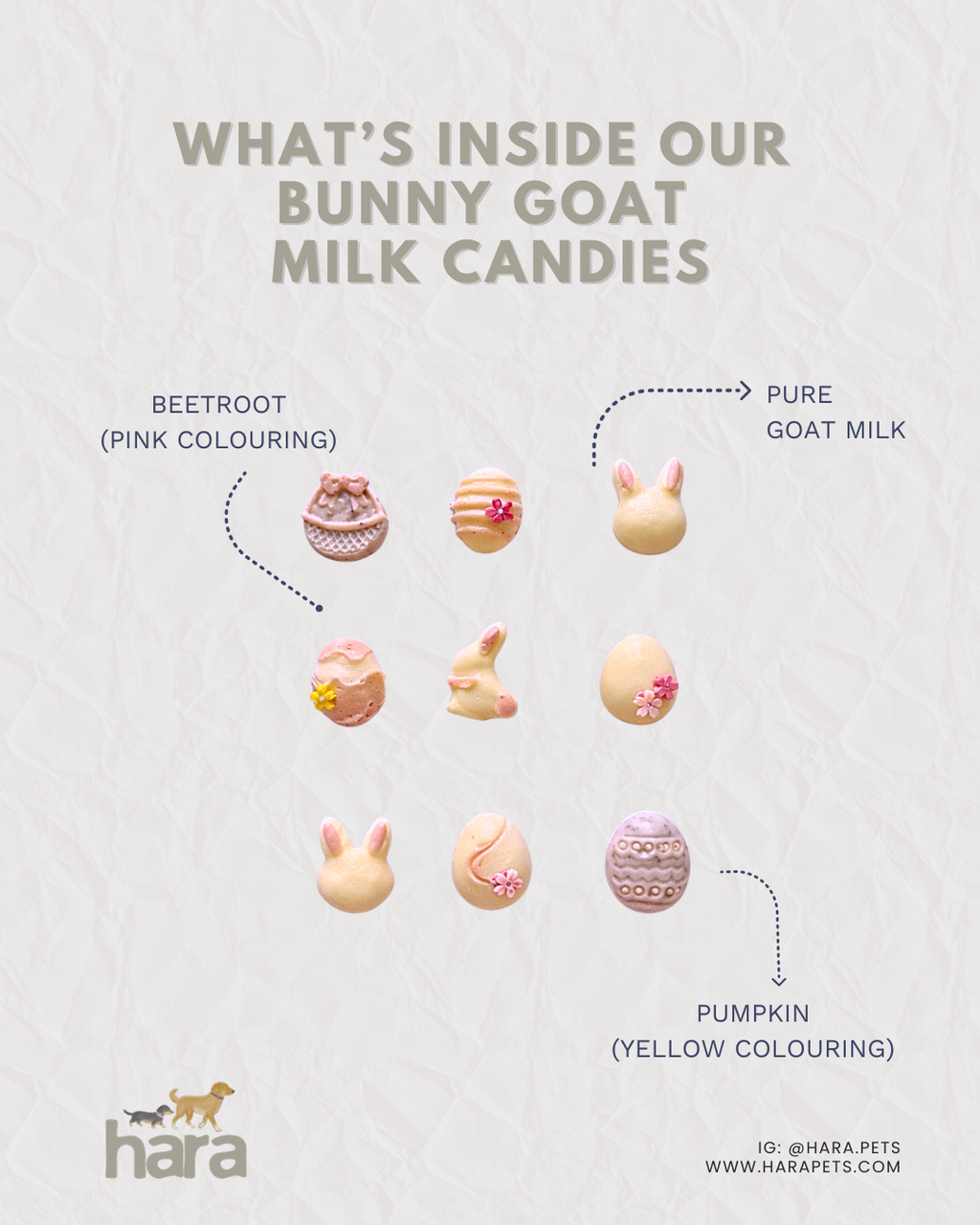 Bunny Goat Milk Candies