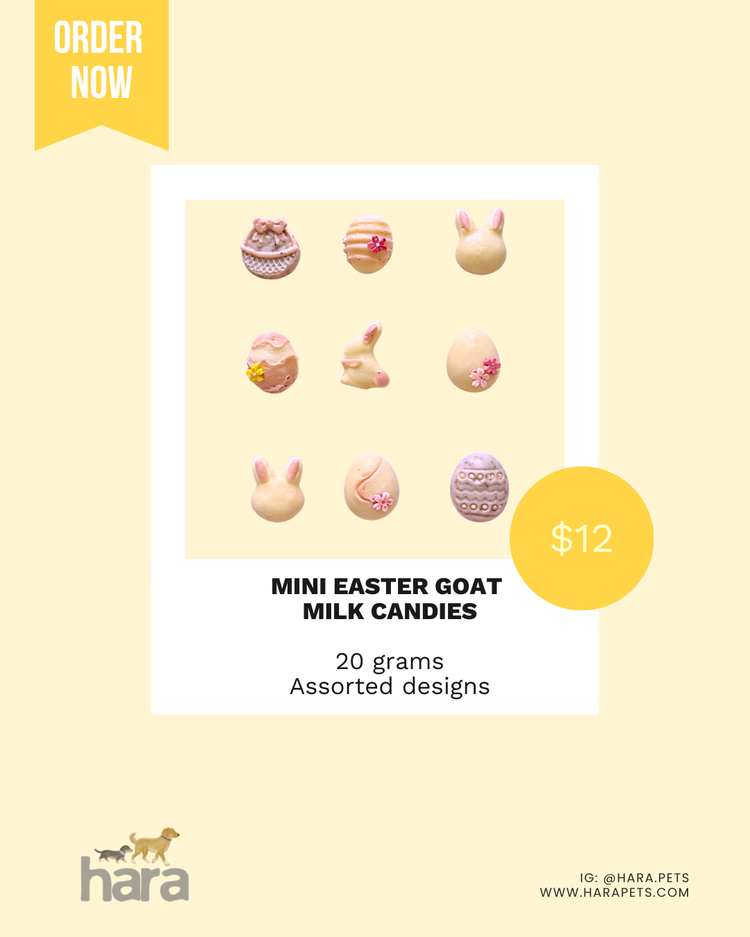 Easter Goat Milk Candies
