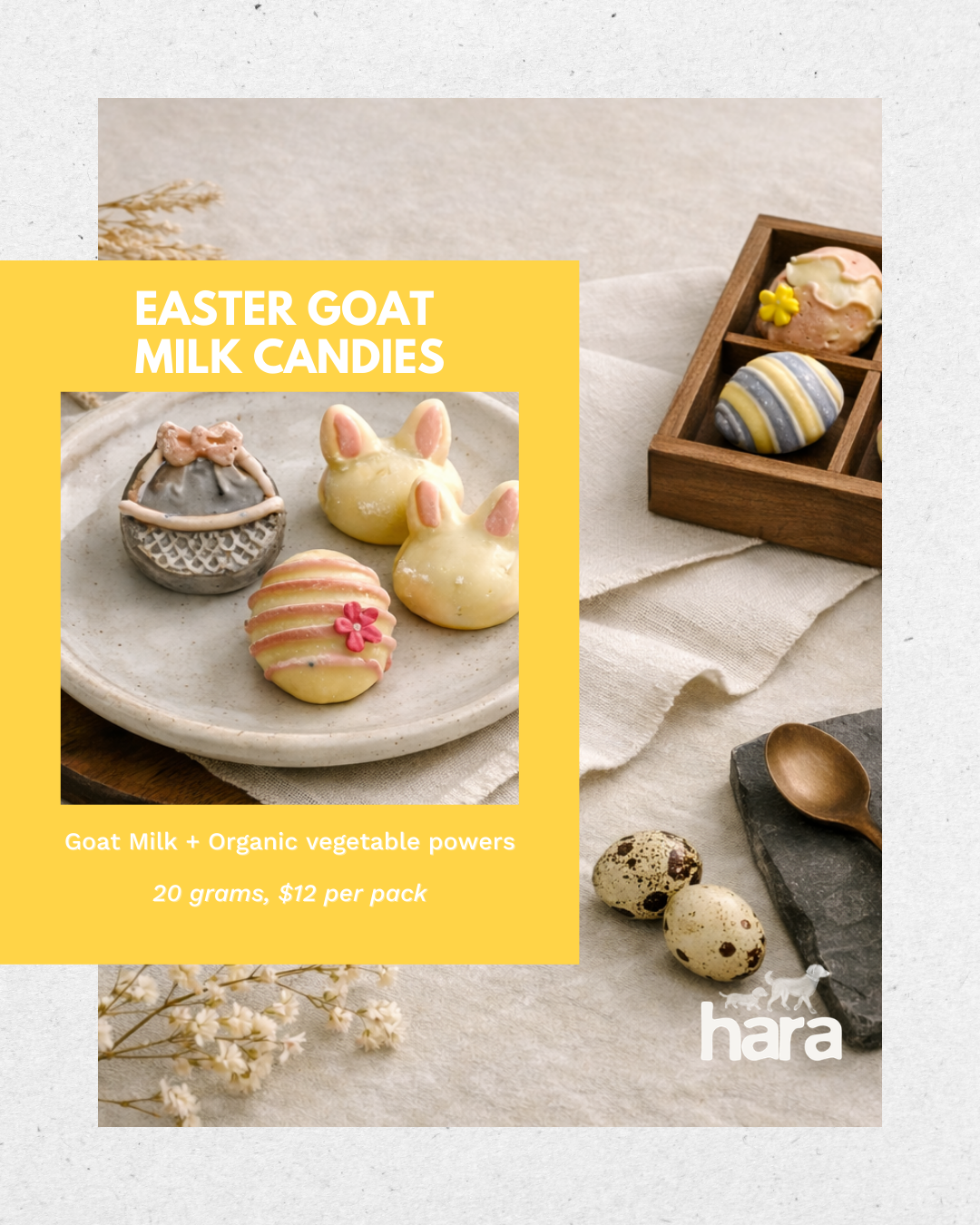 Easter Goat Milk Candies