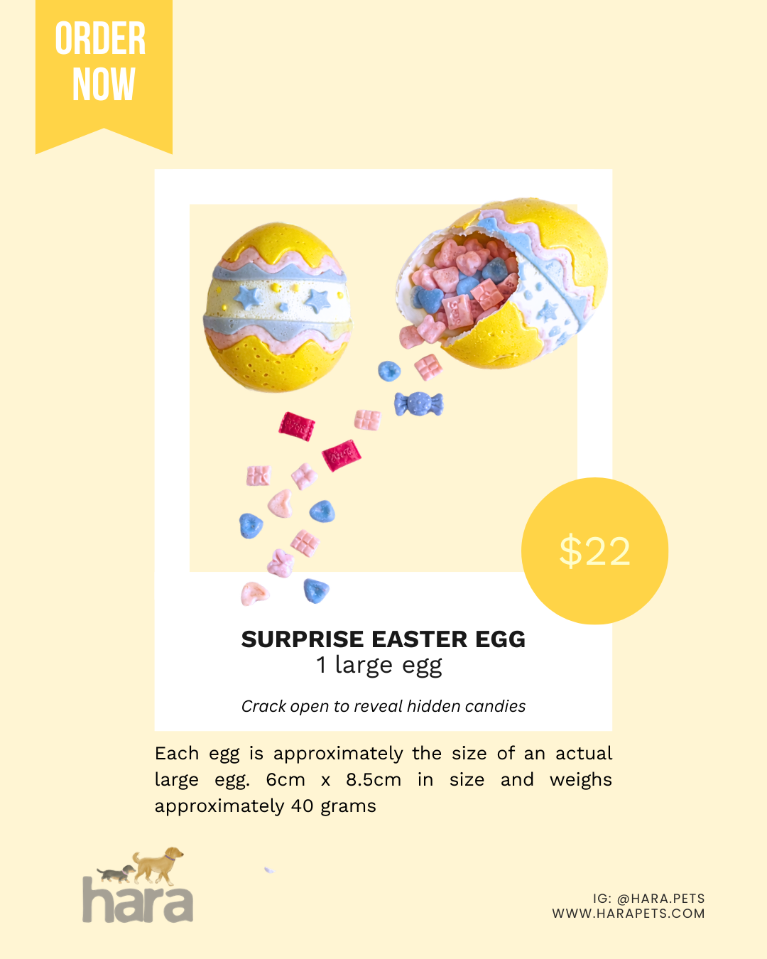 Surprise Easter Goat Milk Egg