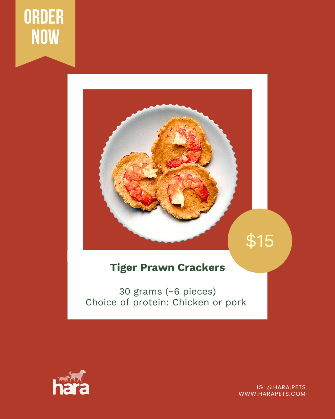 CNY Tiger Prawn Crackers
