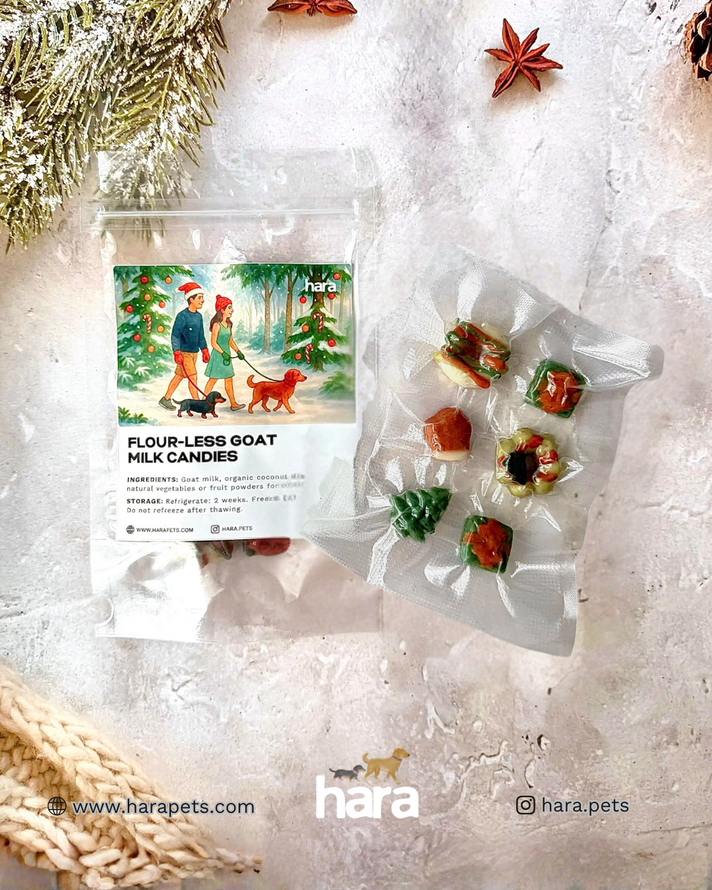 Flourless Goat Milk Candies